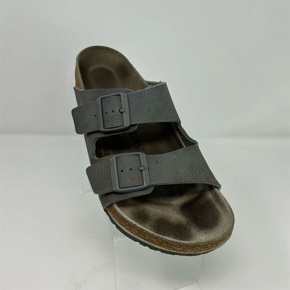 Birkenstock Arizona Sandals Gray Unisex EU42 Women's 11 Men's 9 Casual Summer - Picture 2 of 11